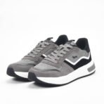 Harmont and Blaine Suede and Technical Fabric Sneakers - Image 4