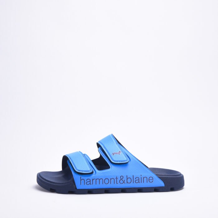 CIABATTA UOMO BLUBBER - LOGO AZZURRO - BLU - Image 4