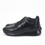 Harmont and Blaine Sneakers Leather Black - Image 3