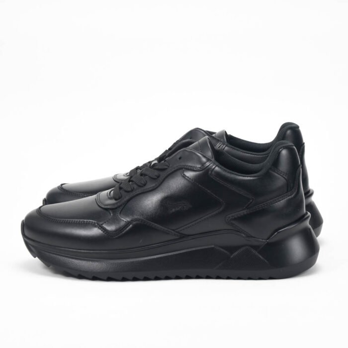 Harmont and Blaine Sneakers Leather Black - Image 3