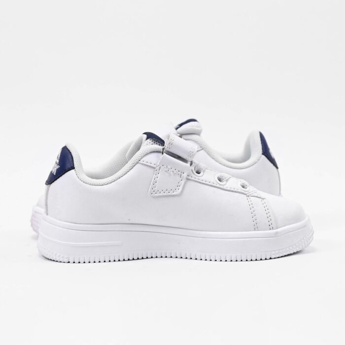 Peak Kids Casual Shoes White Navy - Image 8