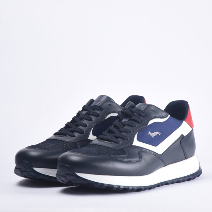 HARMONT AND BLAINE SCARPA UOMO CALF  BLU - Image 4