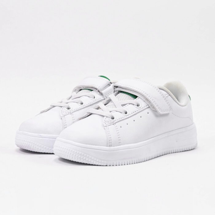 Peak Kids Casual Shoes White Green - Image 8