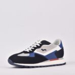 HARMONT AND BLAINE SCARPA UOMO CALF BLU GRIGIO - Image 3