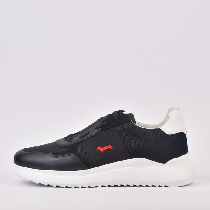 HARMONT AND BLAINE SCARPA UOMO CALF NERO - Image 7