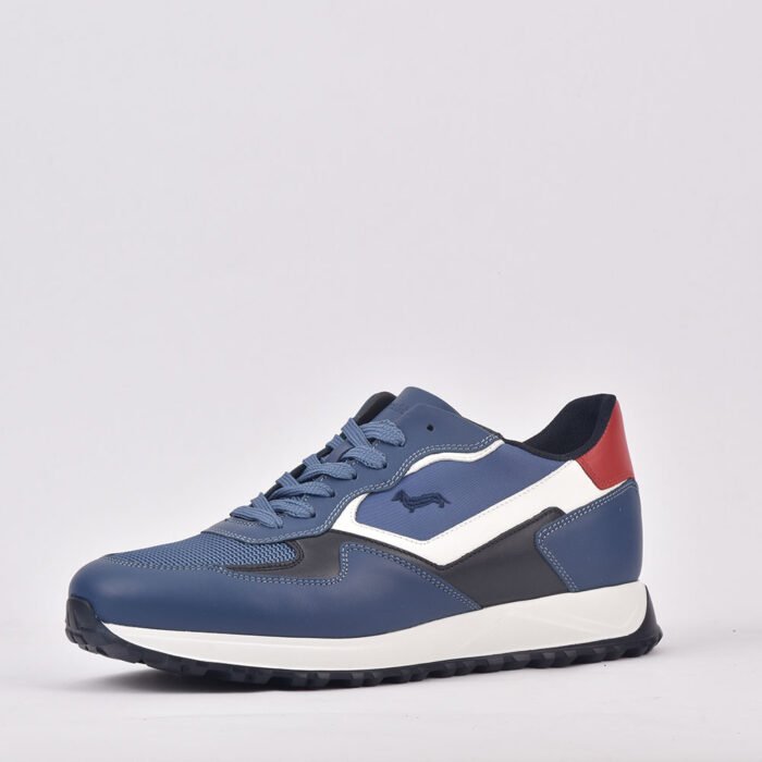 HARMONT AND BLAINE SCARPA UOMO CALF AZZURRO - Image 3