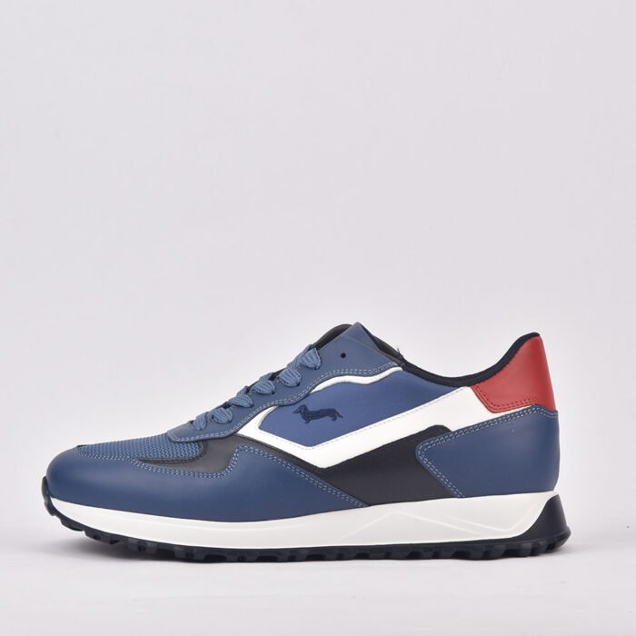 HARMONT AND BLAINE SCARPA UOMO CALF AZZURRO - Image 6
