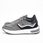 Harmont and Blaine Suede and Technical Fabric Sneakers - Image 5