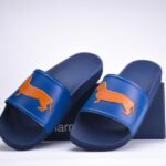 CIABATTA UOMO EVA - LOGO AVIO - ARANCIO