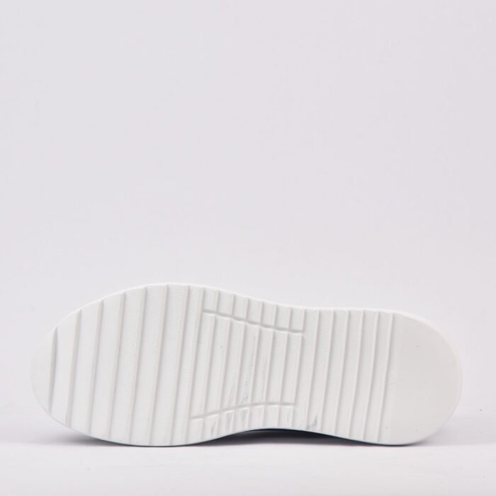 HARMONT AND BLAINE SCARPA UOMO CAMOSCIO  TEX FABRIC BLU  BIANCO - Image 5