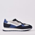 HARMONT AND BLAINE SCARPA UOMO CALF BLU GRIGIO - Image 4