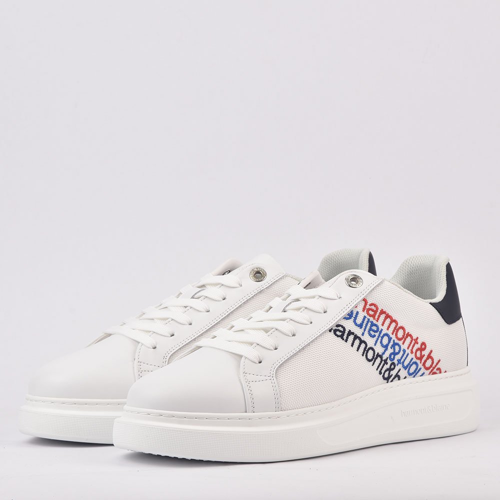 1804639452.jpg HARMONT AND BLAINE SCARPA UOMO CALF BIANCO - Image 1