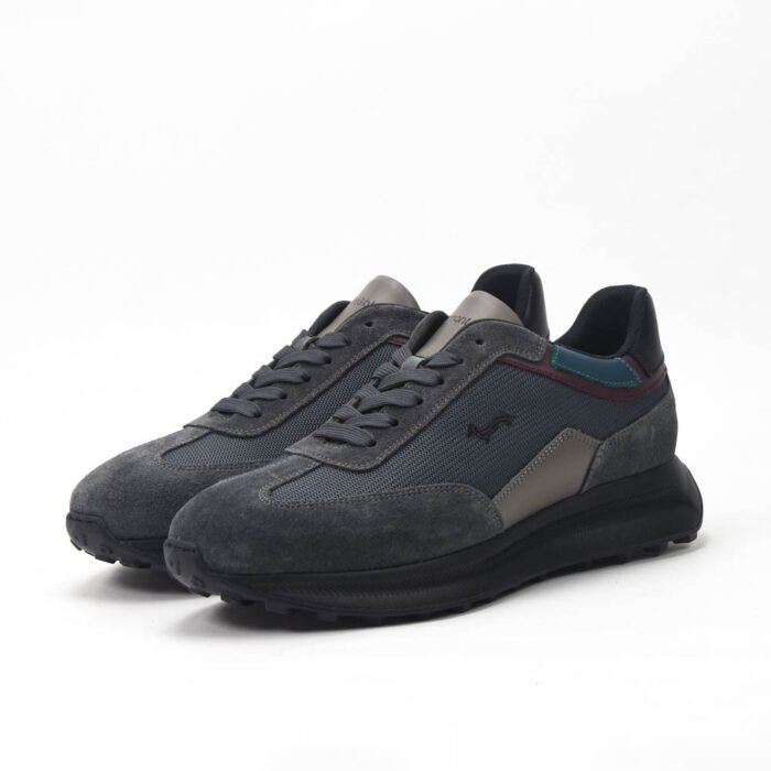 Harmont and Blaine Urban Grey Sneakers Homme - Image 9
