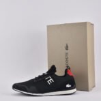 LACOSTE MANEVRA ELITE 0120 1 CMA BLK/RED TEXTILE - Image 2
