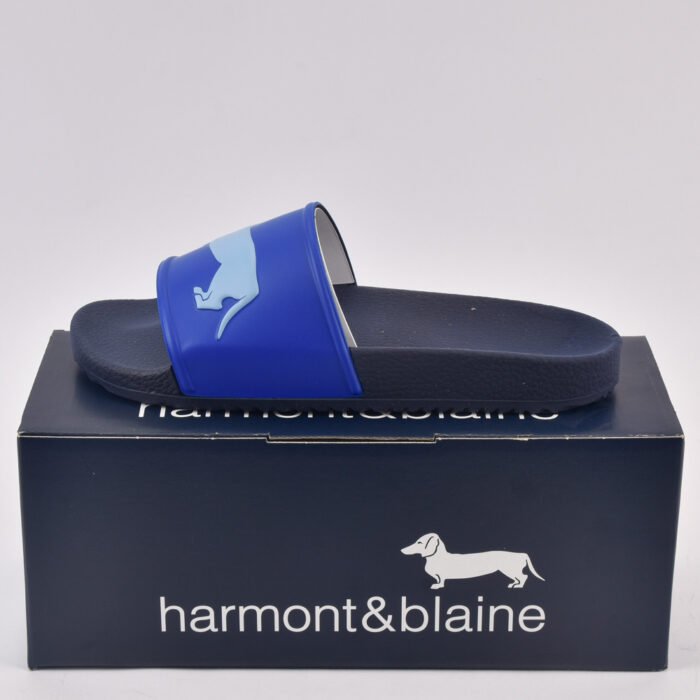 HARMONT AND BLAINE CIABATTA UOMO EVA - LOGO BLU - AZZURRO - Image 2