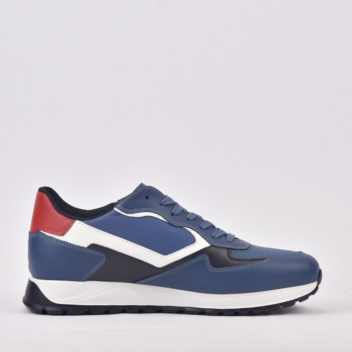 HARMONT AND BLAINE SCARPA UOMO CALF AZZURRO - Image 4