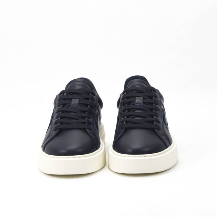 Harmont and Blaine Blue Sneakers Homme - Image 8