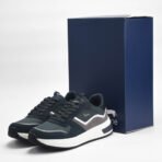 Harmont and Blaine Suede and Fabric Sneakers