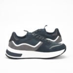 Harmont and Blaine Suede and Fabric Sneakers - Image 5