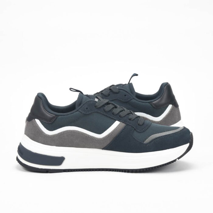 Harmont and Blaine Suede and Fabric Sneakers - Image 5