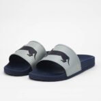 HARMONT AND BLAINE CIABATTA UOMO EVA - LOGO GRIGIO - BLU - Image 9