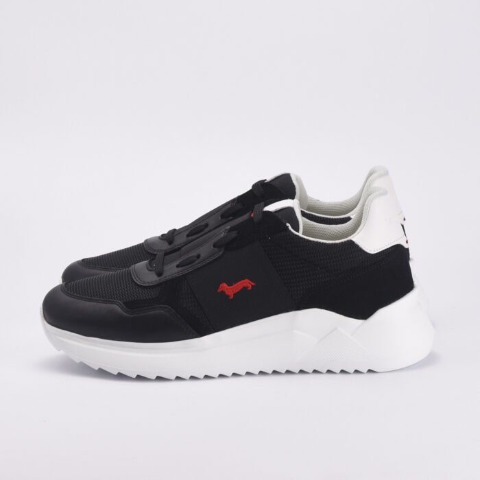 HARMONT AND BLAINE SCARPA UOMO CALF NERO - Image 6