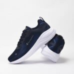 Champion Syphon Script 2.0 Running Inspired Trainers Navy Blue - Image 3