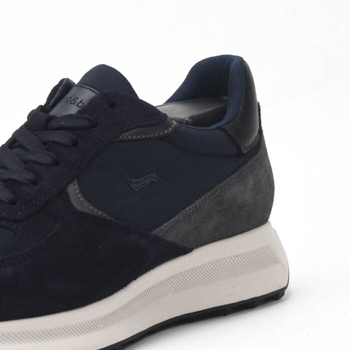 Harmont and Blaine Camoscio Tex Sneakers Homme - Image 2