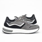 Harmont and Blaine Suede and Technical Fabric Sneakers - Image 6