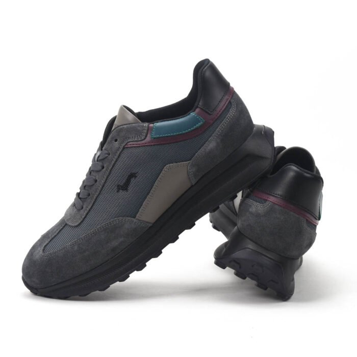 Harmont and Blaine Urban Grey Sneakers Homme - Image 3