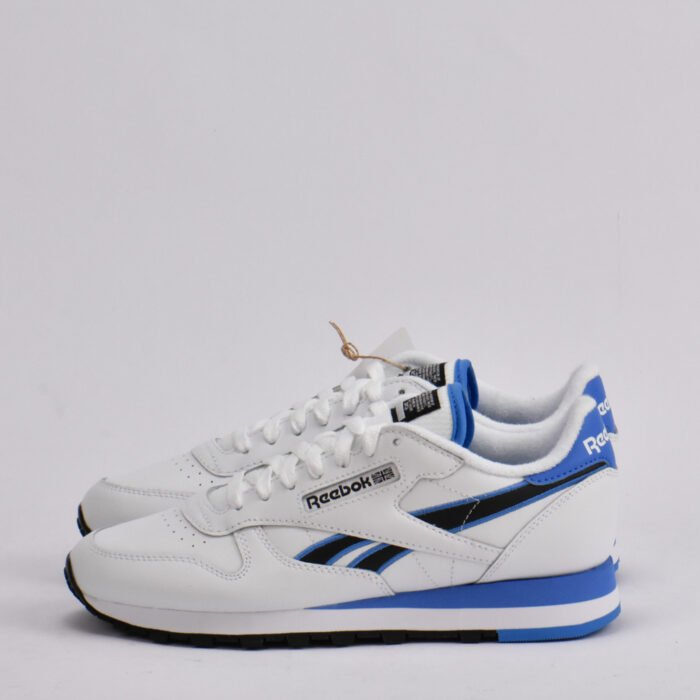 REEBOK CLASSIC LEATHER WHITE/BLUE/BLACK - Image 9