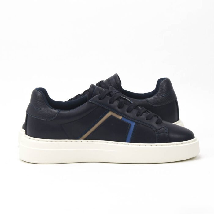 Harmont and Blaine Blue Sneakers Homme - Image 9
