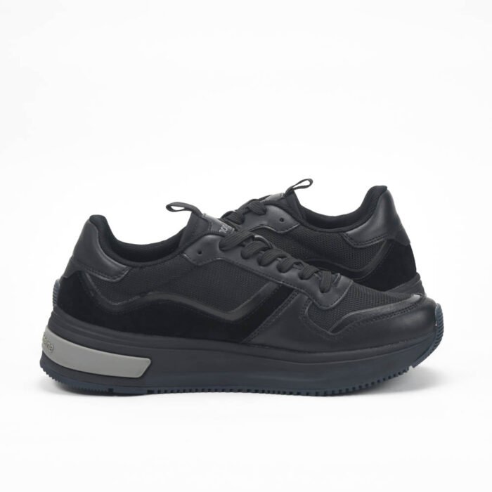 Harmont and Blaine Suede and Fabric Sneakers - Image 5