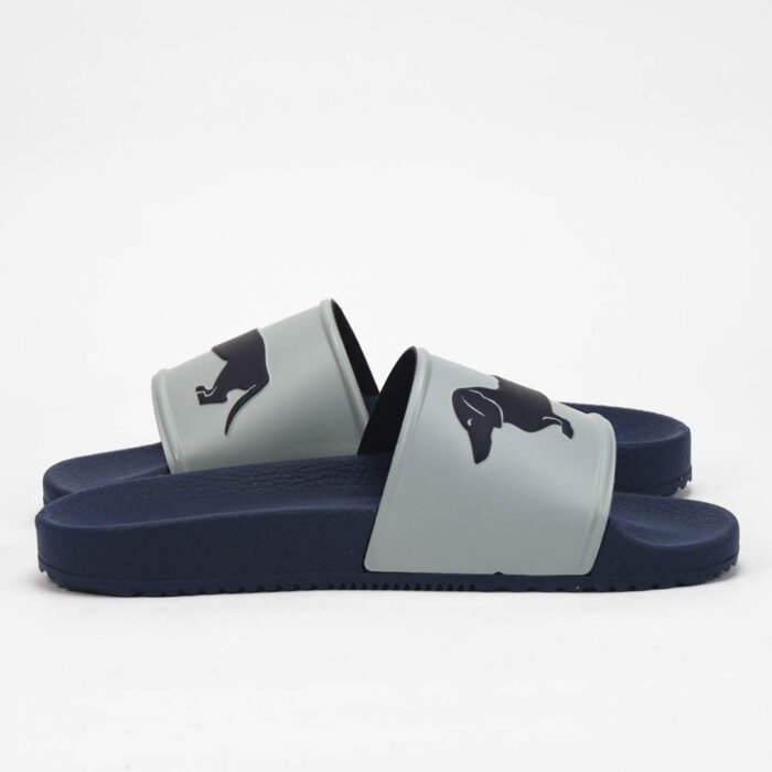HARMONT AND BLAINE CIABATTA UOMO EVA - LOGO GRIGIO - BLU - Image 5