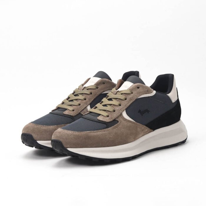 Harmont and Blaine Camoscio Tex Sneakers Homme - Image 5