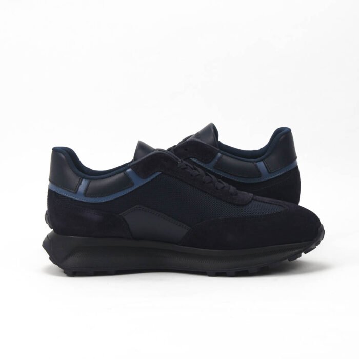 Harmont and  Blaine Leather Sneakers Homme - Image 4
