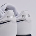 REEBOK CLASSIC LEATHER WHITE/WHITE/NAVY - Image 2