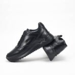 Harmont and Blaine Sneakers Leather Black - Image 6