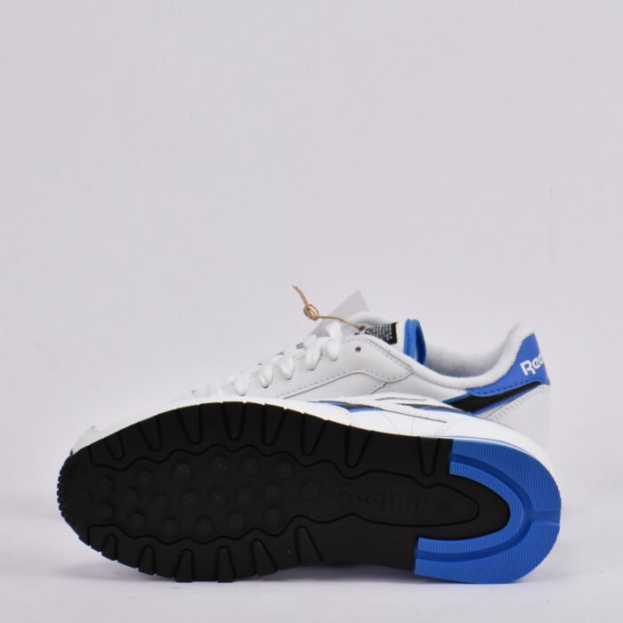 REEBOK CLASSIC LEATHER WHITE/BLUE/BLACK - Image 8