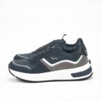 Harmont and Blaine Suede and Fabric Sneakers - Image 2