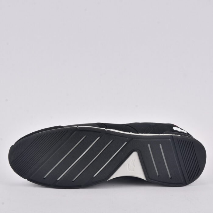 LACOSTE MANEVRA ELITE 0120 1 CMA BLK/RED TEXTILE - Image 4