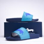 HARMONT AND BLAINE CIABATTA UOMO EVA - LOGO VERDE MARE - BLU - Image 2