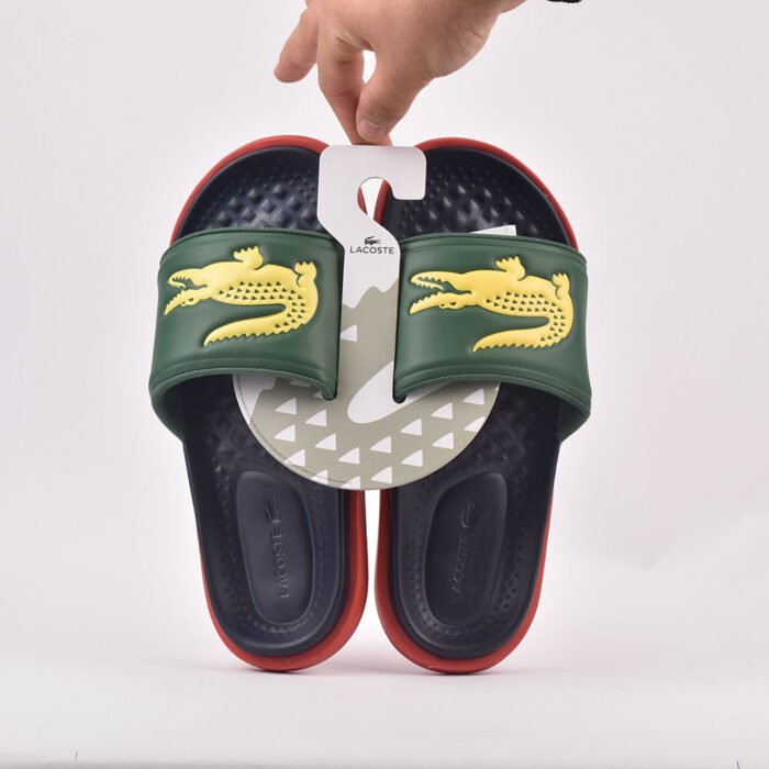 LACOSTE CROCO DUALISTE 1122 2 CMA BLU/YLW - Image 2