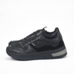 Harmont and Blaine Suede and Fabric Sneakers - Image 3
