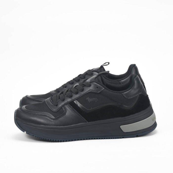 Harmont and Blaine Suede and Fabric Sneakers - Image 3