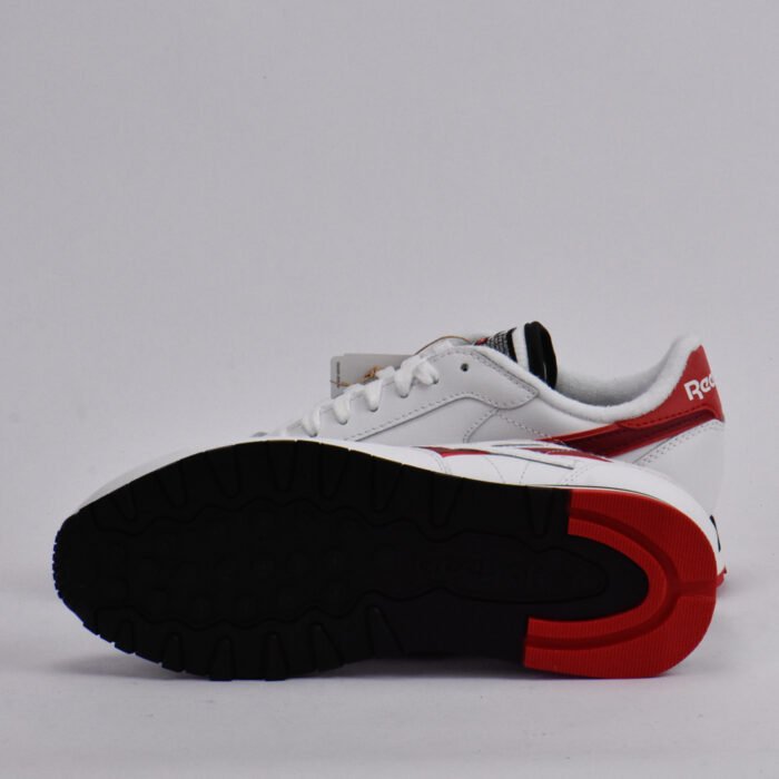REEBOK CLASSIC LEATHER WHITE/RED/BLACK - Image 8