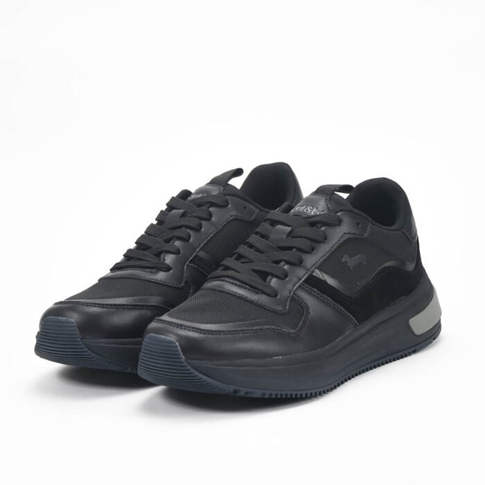 Harmont and Blaine Suede and Fabric Sneakers - Image 2