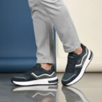 Harmont and Blaine Suede and Fabric Sneakers - Image 7