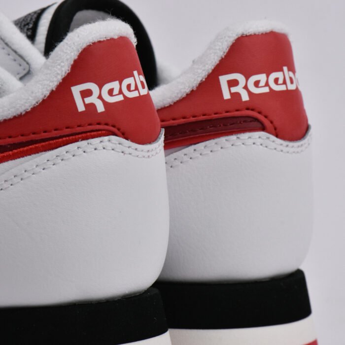 REEBOK CLASSIC LEATHER WHITE/RED/BLACK - Image 2