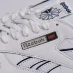 REEBOK CLASSIC LEATHER WHITE/WHITE/NAVY - Image 5